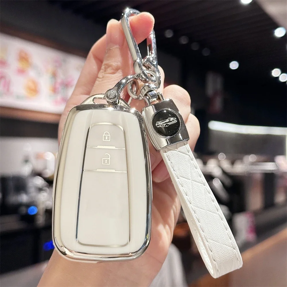 TPU Car Key Case Full Cover Shell For Toyota Prius Camry Corolla CHR C-HR RAV4 Land Cruiser Prado Keychain Accessories
TPU Car Key Case Full Cover Shell For Toyota Prius Camry Corolla CHR C-HR RAV4 Land Cruiser Prado Keychain Accessories