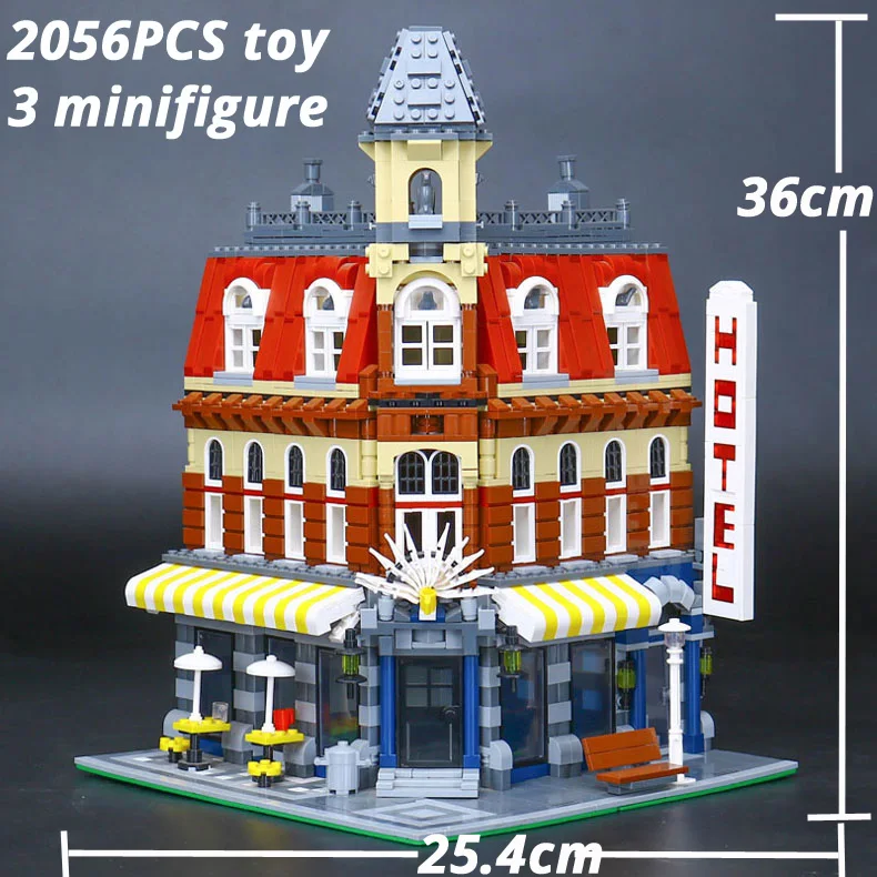 2133 шт., креативный эксперт, кафе, угол, Ctiy, отель, модульный вид на улицу, 15002, наборы строительных блоков, совместимые с моделью
2133 шт., креативный эксперт, кафе, угол, Ctiy, отель, модульный вид на улицу, 15002, наборы строительных блоков, совместимые с моделью