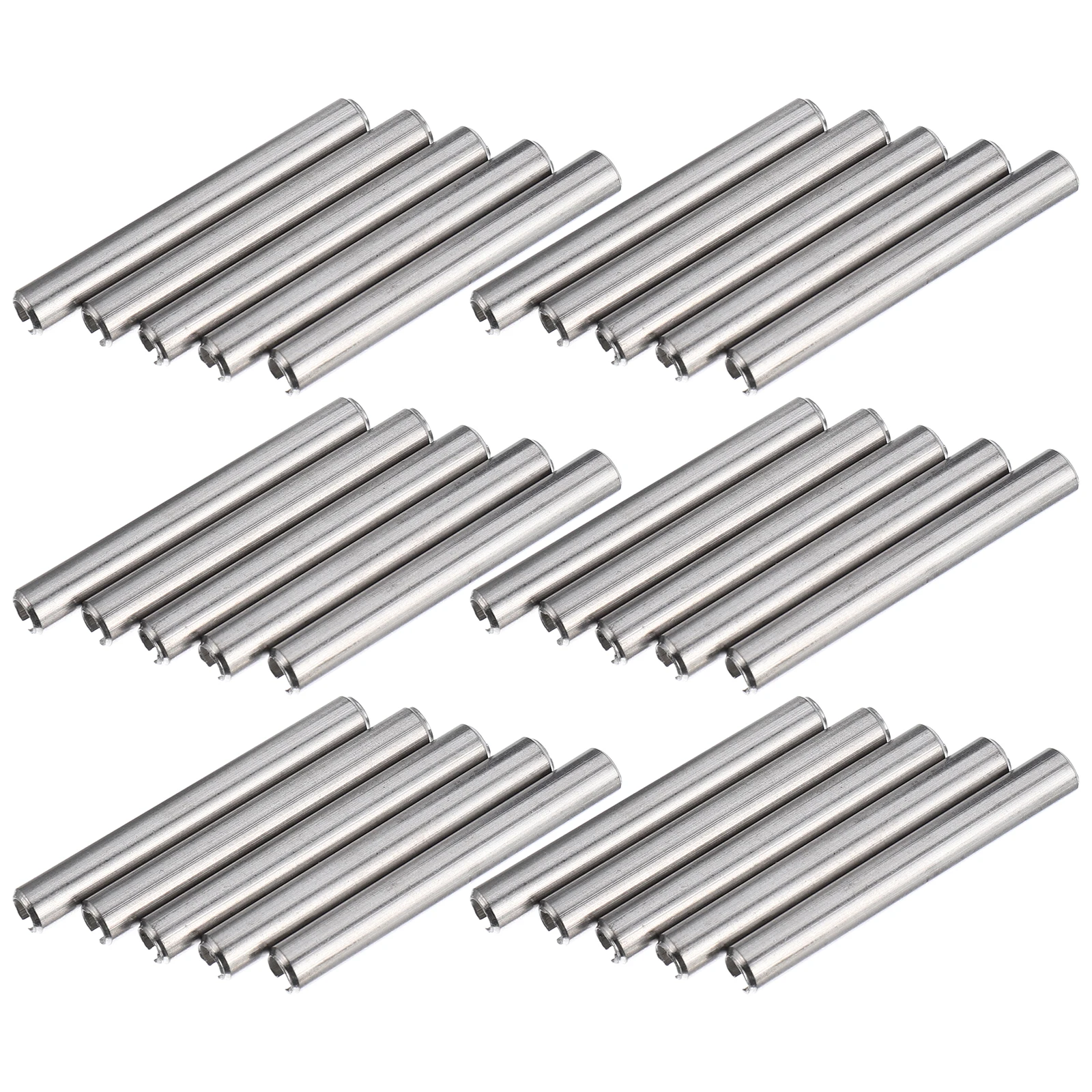 50 Pcs Cell Phone Elastic Positioning Pin Dowels Slotted Spring Stainless Steel
50 Pcs Cell Phone Elastic Positioning Pin Dowels Slotted Spring Stainless Steel