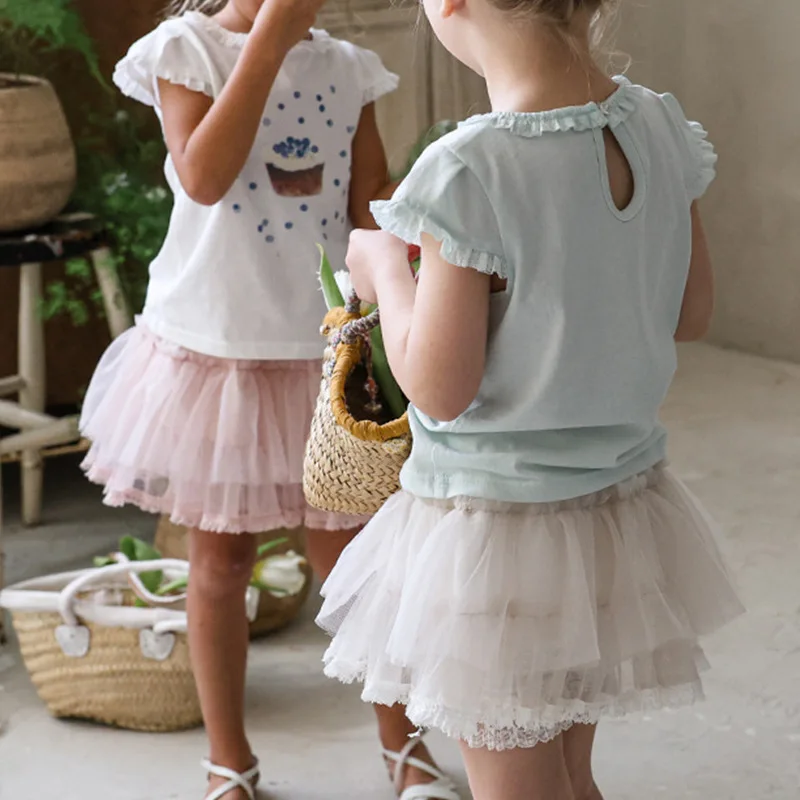 2026 Summer New Children's Solid Color Cotton Splicing Mesh Elastic Waist Short Bottom Mini Skirt
2026 Summer New Children's Solid Color Cotton Splicing Mesh Elastic Waist Short Bottom Mini Skirt