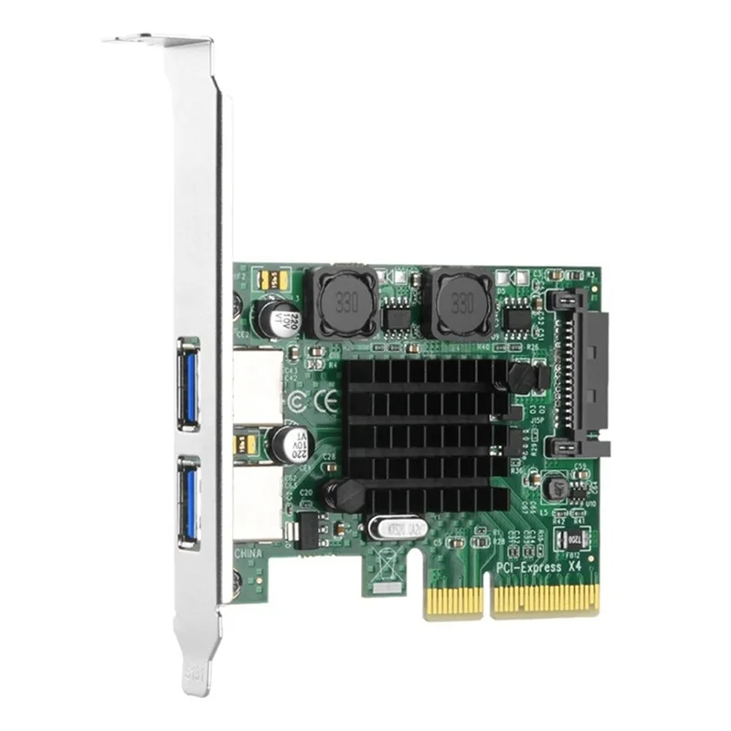 Порты AM-2 USB 3.1 Карта расширения PCIE X4 к USB 3.1 Карта расширения Карта адаптера ASM3142 Чипсет для настольного компьютера
Порты AM-2 USB 3.1 Карта расширения PCIE X4 к USB 3.1 Карта расширения Карта адаптера ASM3142 Чипсет для настольного компьютера