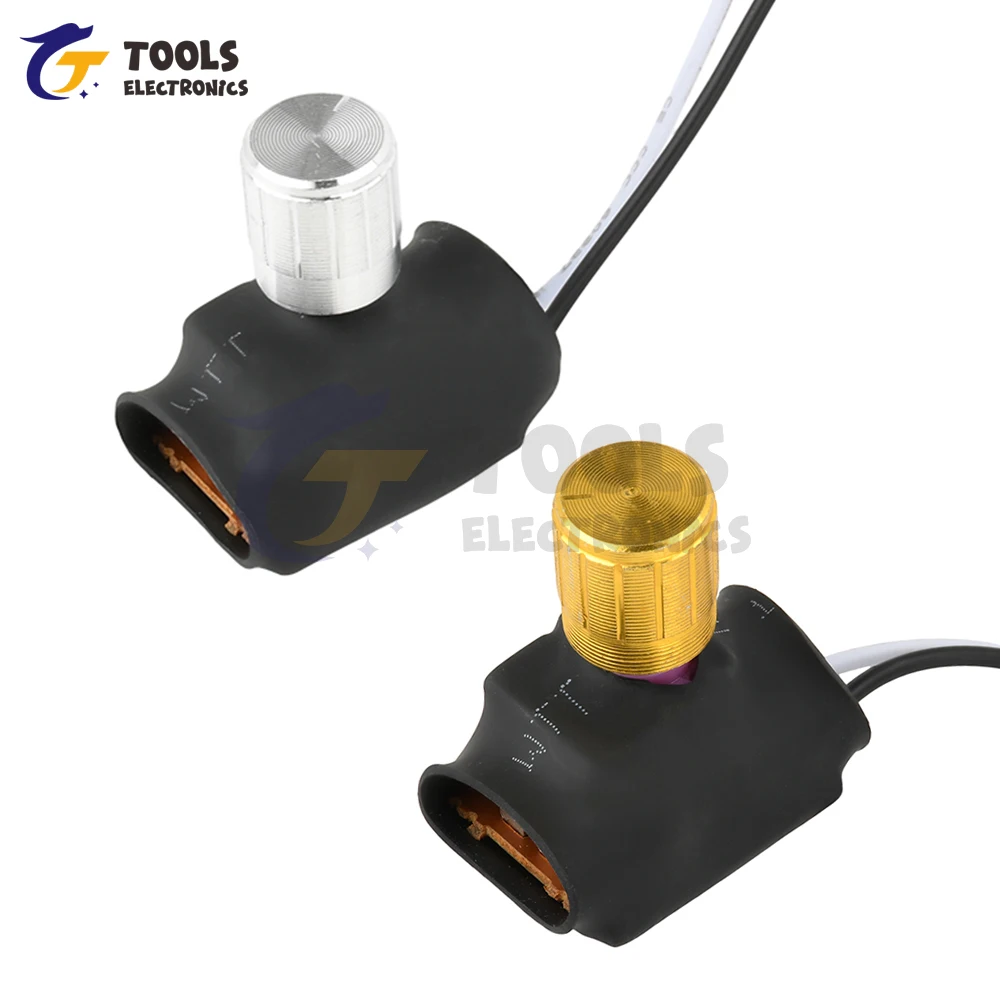 DC175-250V Gold/Silver 2 Way 220V Table Lamp Omni-directional Dimming Rotary Switch for Table Lamp Incandescent Lamp Wall Lamp
DC175-250V Gold/Silver 2 Way 220V Table Lamp Omni-directional Dimming Rotary Switch for Table Lamp Incandescent Lamp Wall Lamp