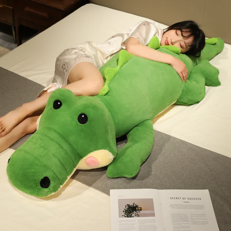 100-130cm Stuffed Animal Large Size Alligator Plush Toy Simulation Crocodile Dolls Kawaii Ceative Pillow for Children Xmas Gifts
100-130cm Stuffed Animal Large Size Alligator Plush Toy Simulation Crocodile Dolls Kawaii Ceative Pillow for Children Xmas Gifts