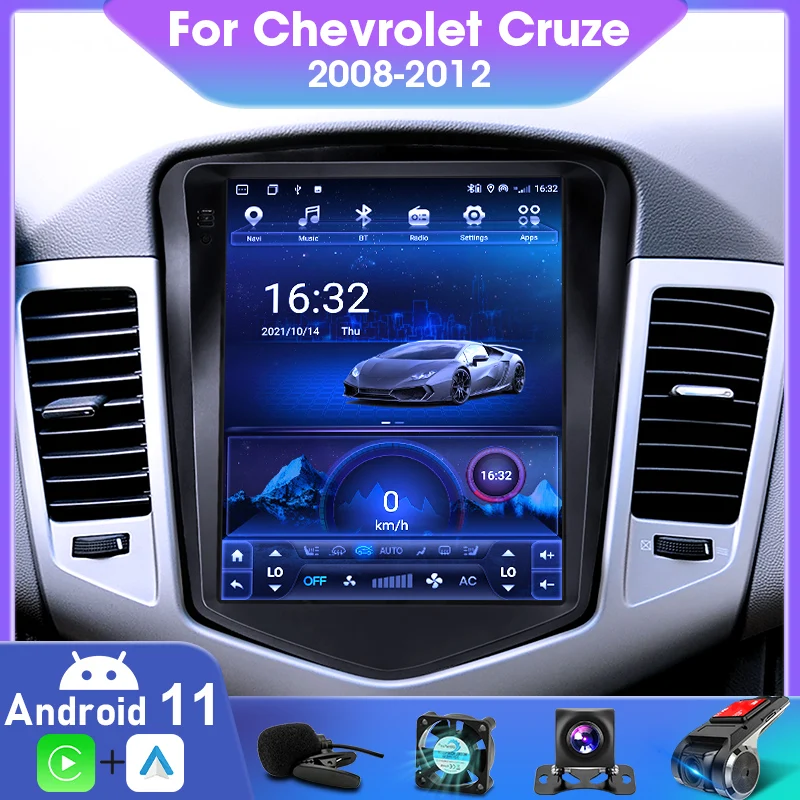2 Din Android 11 Car Radio Multimedia Video Player For Chevrolet Cruze J300 2008-2012 GPS Carplay Auto Stereo 4G 2din Head Unit
2 Din Android 11 Car Radio Multimedia Video Player For Chevrolet Cruze J300 2008-2012 GPS Carplay Auto Stereo 4G 2din Head Unit