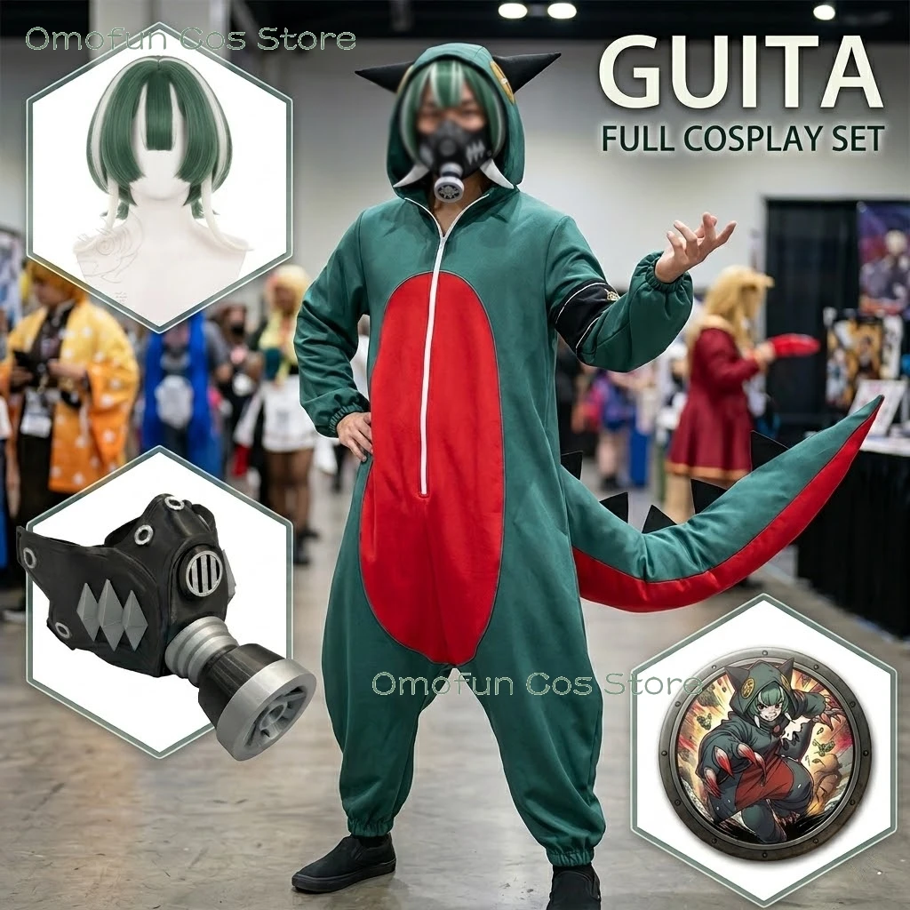 Gachiakuta Guita Hebby Cosplay Dinosaur Onesie Jumpsuit Wig Mask Costumes Halloween Manga Anime Clothing Women Tail
Gachiakuta Guita Hebby Cosplay Dinosaur Onesie Jumpsuit Wig Mask Costumes Halloween Manga Anime Clothing Women Tail