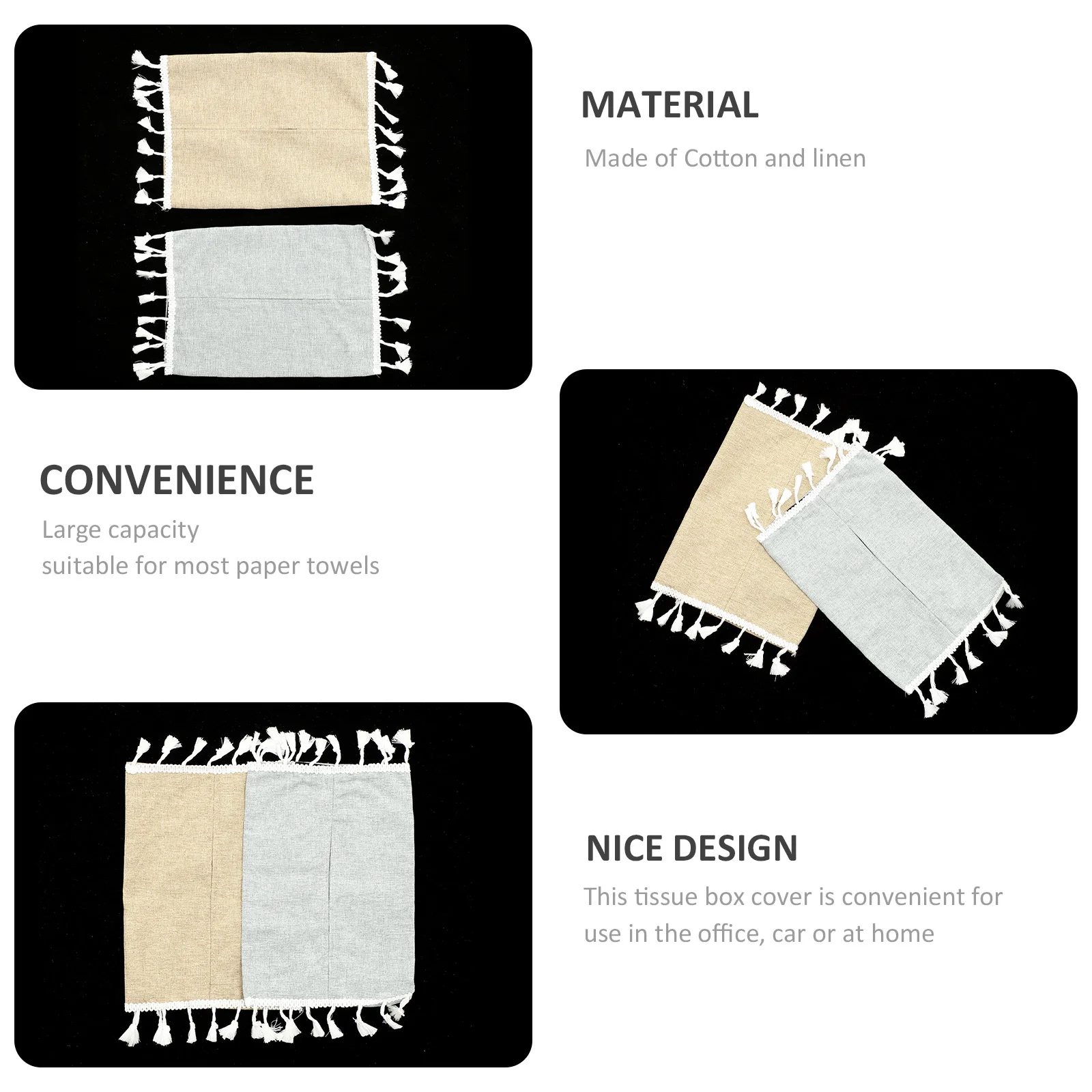 2Pcs Tissue Storage Bag Cotton Linen Material Perfect Craftsmanship Home Car Office Decoration Tissue Box Cover
2Pcs Tissue Storage Bag Cotton Linen Material Perfect Craftsmanship Home Car Office Decoration Tissue Box Cover