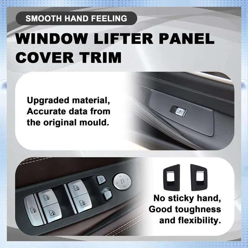 NEW-Car Interior Door Window Switch Cover For BMW 5 Series M5 G30 G31 G38 F90 2017-2020 525 528 530 540
NEW-Car Interior Door Window Switch Cover For BMW 5 Series M5 G30 G31 G38 F90 2017-2020 525 528 530 540