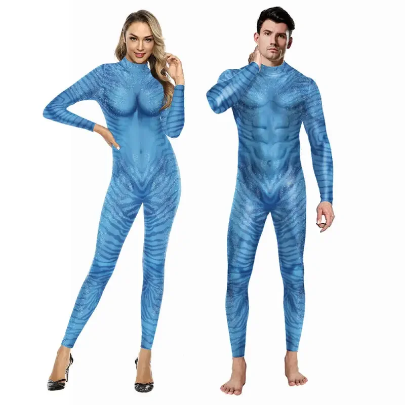 Movie Avatar Cosplay Costume Themed 3D Digital Print Jumpsuit for Men and Women 3D Digital Print Jumpsuit Halloween Zentai
Movie Avatar Cosplay Costume Themed 3D Digital Print Jumpsuit for Men and Women 3D Digital Print Jumpsuit Halloween Zentai