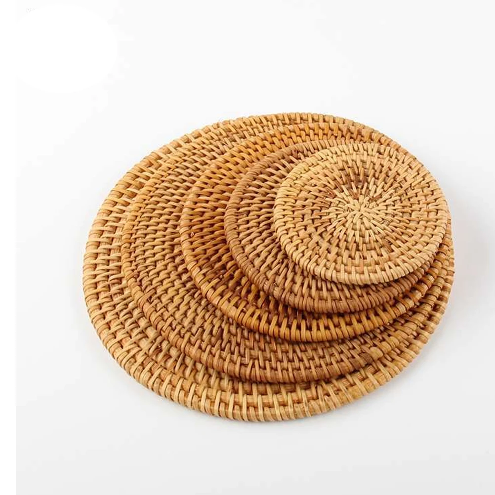 Round Rattan Coaster Heat Resistant Insulated Cup Mat Non Slip Waterproof Protect Tables Countertops Handwoven
Round Rattan Coaster Heat Resistant Insulated Cup Mat Non Slip Waterproof Protect Tables Countertops Handwoven