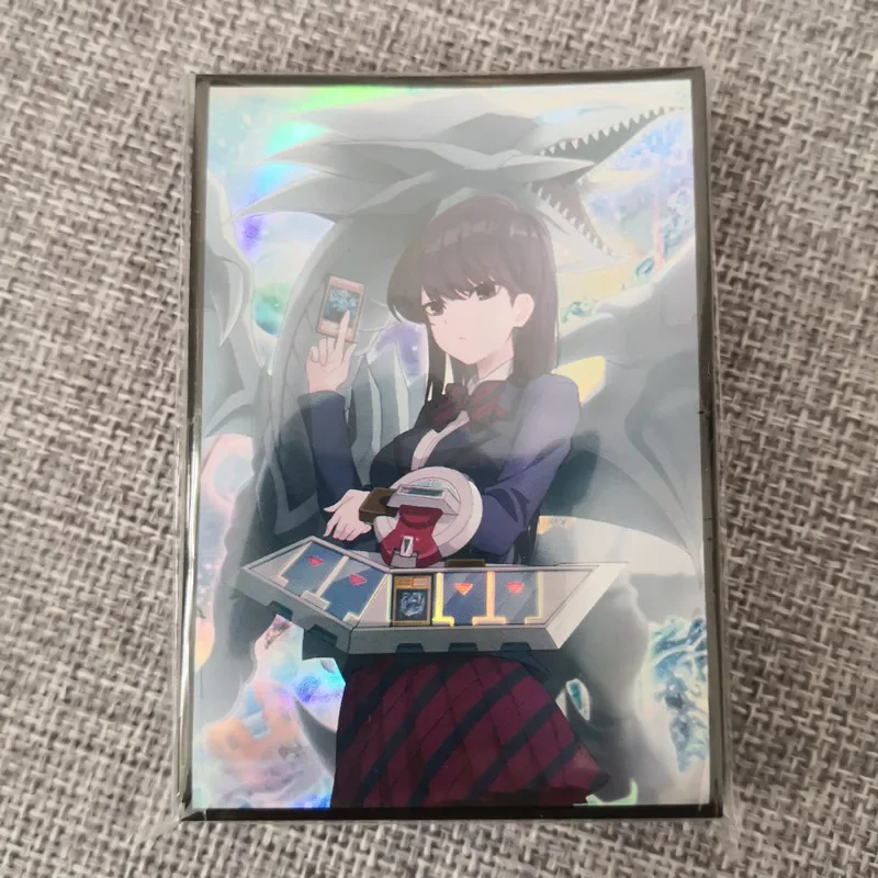 50pcs/pack Game Yu-Gi-Oh! Duel Monsters Shoko Komi Blue-Eyes White Dragon Card Sleeves Anime Yugioh Sleeve Cards Case for Gift
50pcs/pack Game Yu-Gi-Oh! Duel Monsters Shoko Komi Blue-Eyes White Dragon Card Sleeves Anime Yugioh Sleeve Cards Case for Gift