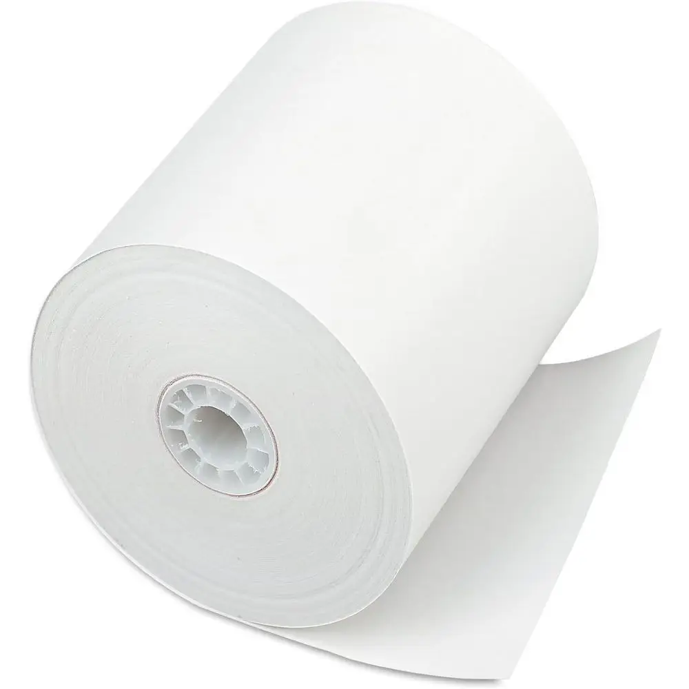 3 x 225ft White Thermal Paper Rolls, 24 Rolls per Carton
3 x 225ft White Thermal Paper Rolls, 24 Rolls per Carton