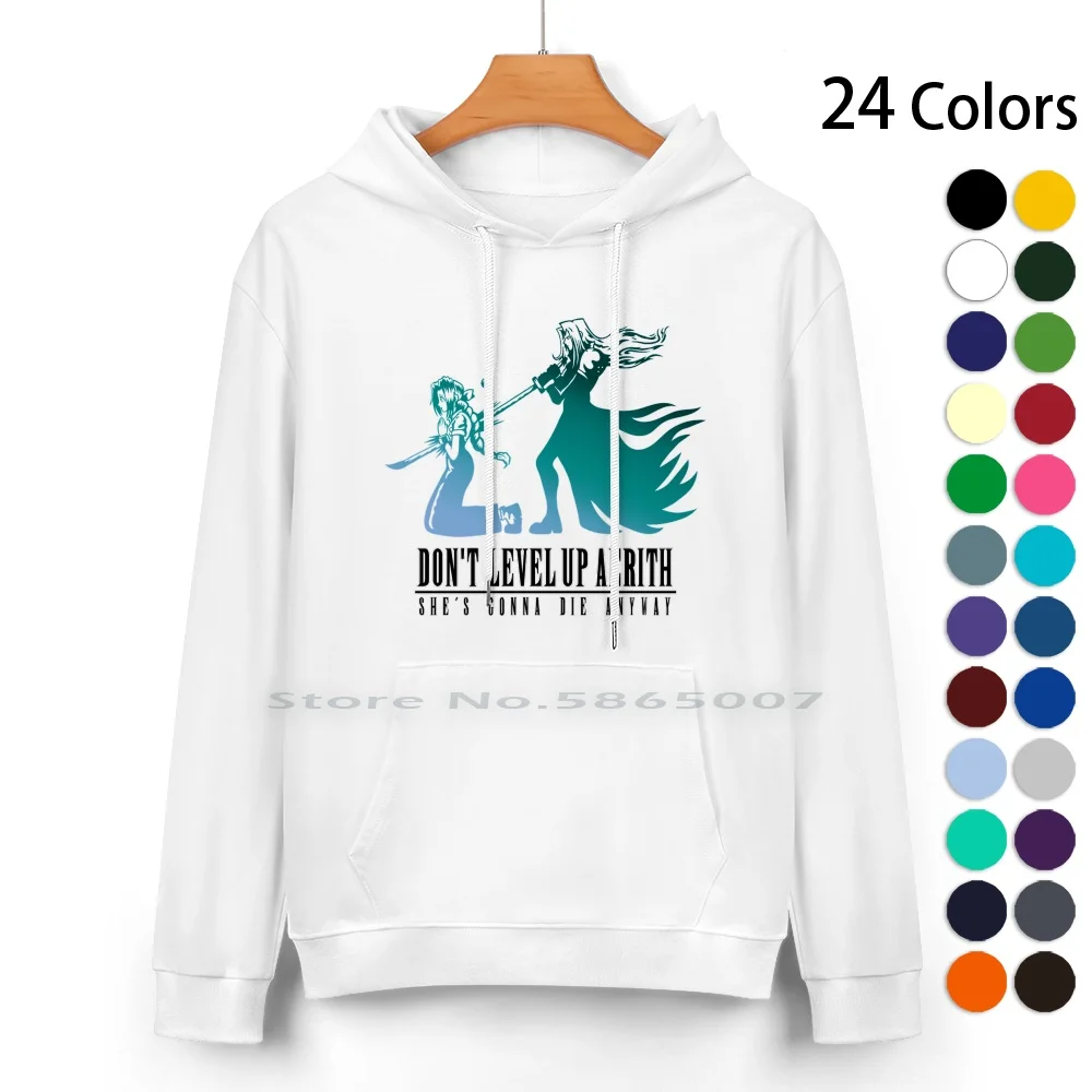 Don't Level Up Aerith Pure Cotton Hoodie Sweater 24 Colors Aeris Final Fantasy Game Retro Ff7 Demonigote Sephiroth Sefirot
Don't Level Up Aerith Pure Cotton Hoodie Sweater 24 Colors Aeris Final Fantasy Game Retro Ff7 Demonigote Sephiroth Sefirot