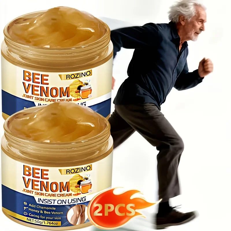 50g*2pcs Bee Venom Joint Skin Care Cream, Powerful Moisturizing And Hydrating, Joint Care, Smooth, Brightening, Fine, Suitable for Arms, Legs, Ankles, Knee, Joint Care, Unisex
50g*2pcs Bee Venom Joint Skin Care Cream, Powerful Moisturizing And Hydrating, Joint Care, Smooth, Brightening, Fine, Suitable for Arms, Legs, Ankles, Knee, Joint Care, Unisex
