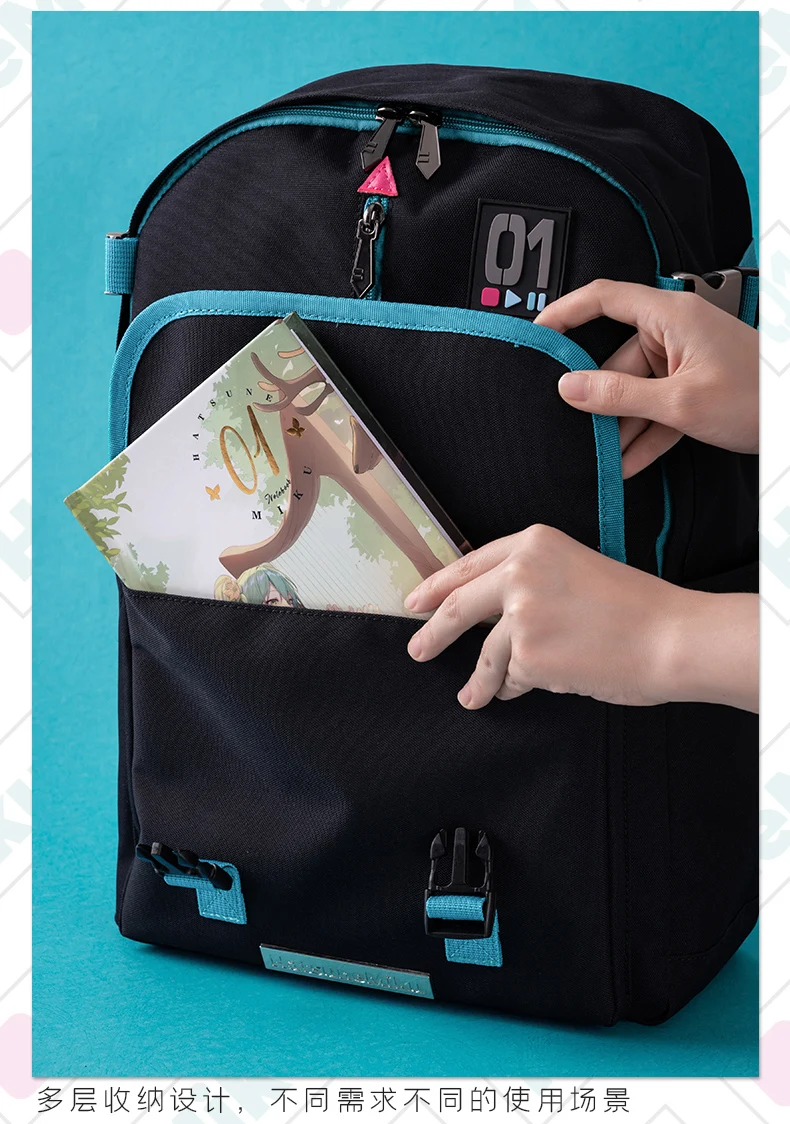 Anime Miku Backpack Bag Men Women Back Pack Student Large School Bags Travel Casual Outdoor bag
Anime Miku Backpack Bag Men Women Back Pack Student Large School Bags Travel Casual Outdoor bag