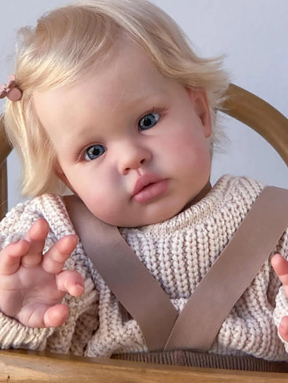 NPK 60CM Reborn Ellie 3D Painting Skin with Visible Veins Hand Root Hair Lifelike Toddler Bebe Real Looking Collectible Art Doll
NPK 60CM Reborn Ellie 3D Painting Skin with Visible Veins Hand Root Hair Lifelike Toddler Bebe Real Looking Collectible Art Doll
