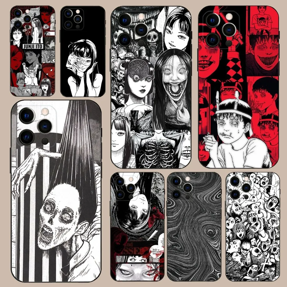 J-Junji Ito horror Art Phone Case For iPhone 16,15,14,13,12,11,Pro,X,XS,Max,XR,Plus,Mini Soft Black Cover
J-Junji Ito horror Art Phone Case For iPhone 16,15,14,13,12,11,Pro,X,XS,Max,XR,Plus,Mini Soft Black Cover