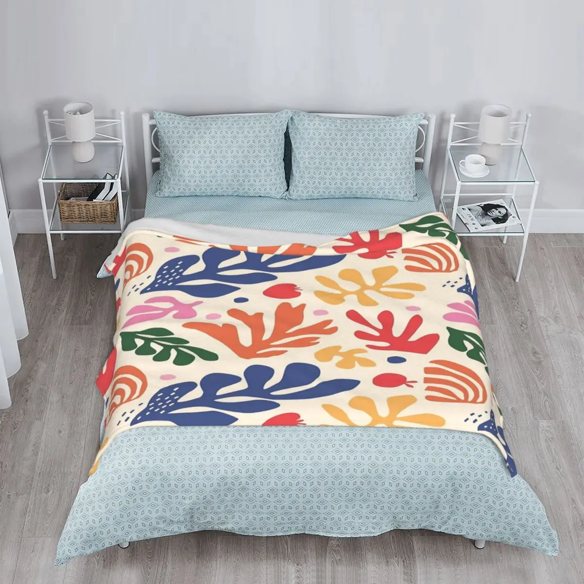 Soft and Cozy Throw Blanket for Sofa Bed Matisse Flowers Art Tapestry Design
Soft and Cozy Throw Blanket for Sofa Bed Matisse Flowers Art Tapestry Design