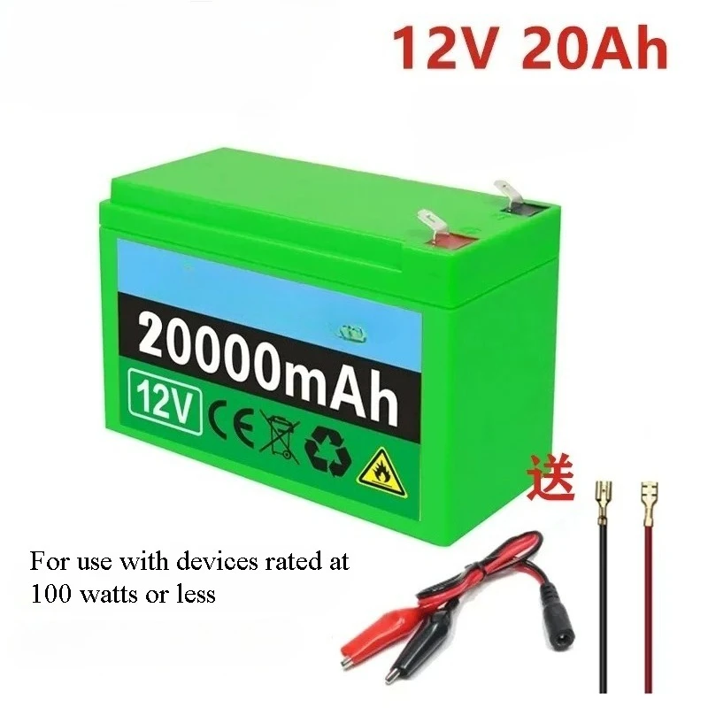 12V Rechargeable Li-ion Battery Large Capacity for LED Headlamp Fan Sprayer Outdoor Camping Power Supply
12V Rechargeable Li-ion Battery Large Capacity for LED Headlamp Fan Sprayer Outdoor Camping Power Supply