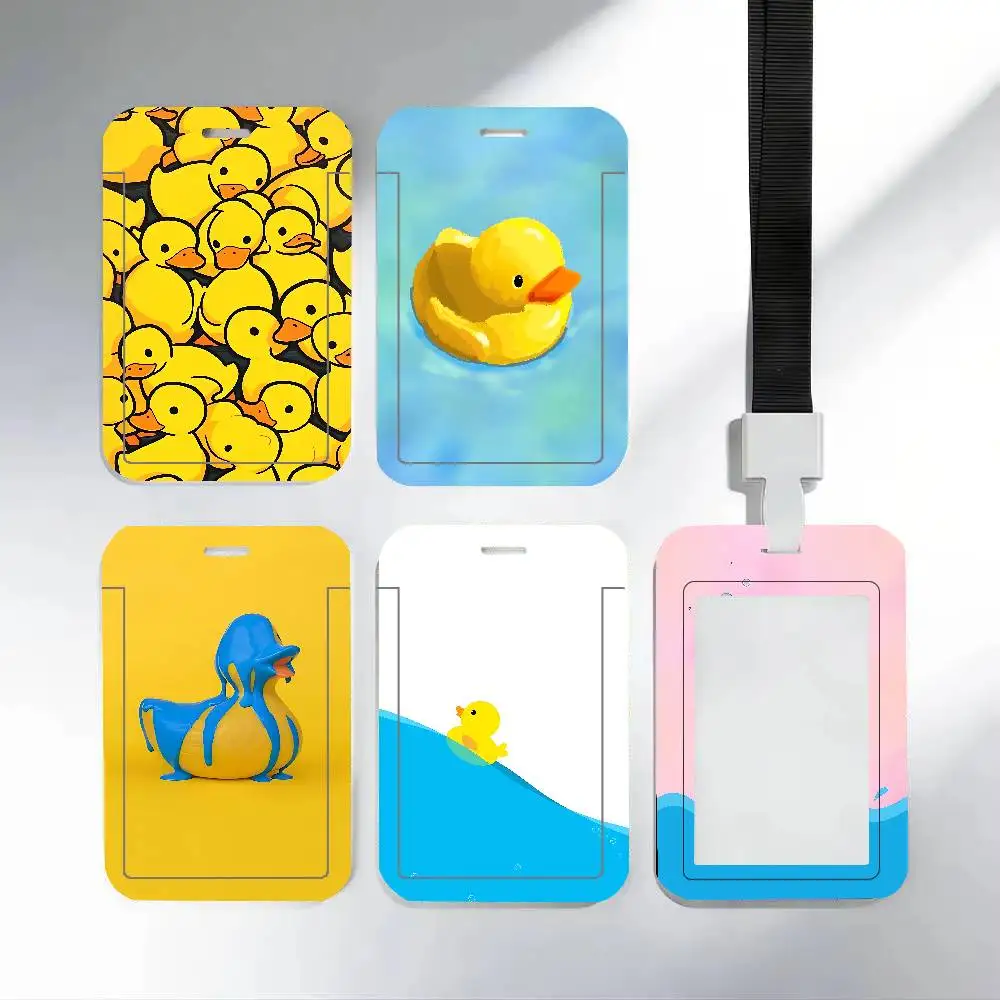 Cute Yellow Duck ID Card Holder Cute Badge Holder PVC Card Cover With Clear Window For Student Office Bus Card
Cute Yellow Duck ID Card Holder Cute Badge Holder PVC Card Cover With Clear Window For Student Office Bus Card