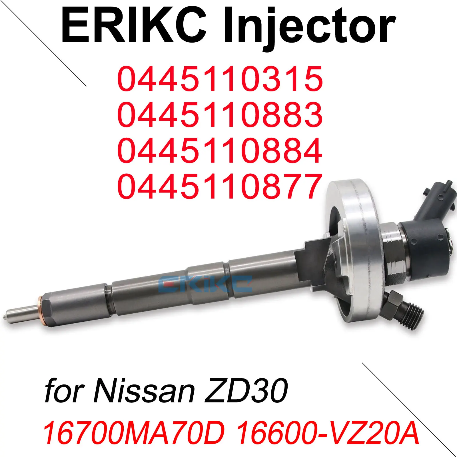 0445110315 0445110883 дизельный инжектор Assy 0445110884 0445110877 топливный распылитель Nozzle для Nissan ZD30 16600-VZ20A 16600-MA70B
0445110315 0445110883 дизельный инжектор Assy 0445110884 0445110877 топливный распылитель Nozzle для Nissan ZD30 16600-VZ20A 16600-MA70B