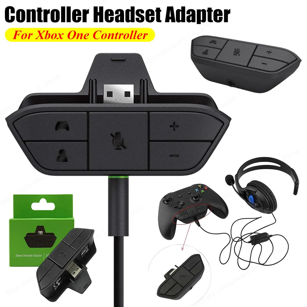 Адаптер для стереогарнитуры Xbox ONE, аудиоконвертер для наушников с микрофоном, регулятор баланса звука, аудиоразъем 3,5 мм для Xbox ONE
Адаптер для стереогарнитуры Xbox ONE, аудиоконвертер для наушников с микрофоном, регулятор баланса звука, аудиоразъем 3,5 мм для Xbox ONE