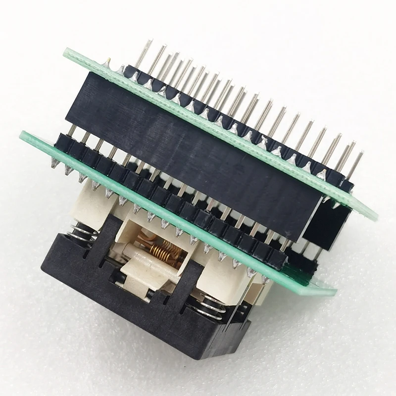 QFN32-0.4-0092TGH(4x4) Downward Press Spring, Burning Seat Fixture, Reading and Writing Programming Fixture Fixture, Fixture 790
QFN32-0.4-0092TGH(4x4) Downward Press Spring, Burning Seat Fixture, Reading and Writing Programming Fixture Fixture, Fixture 790