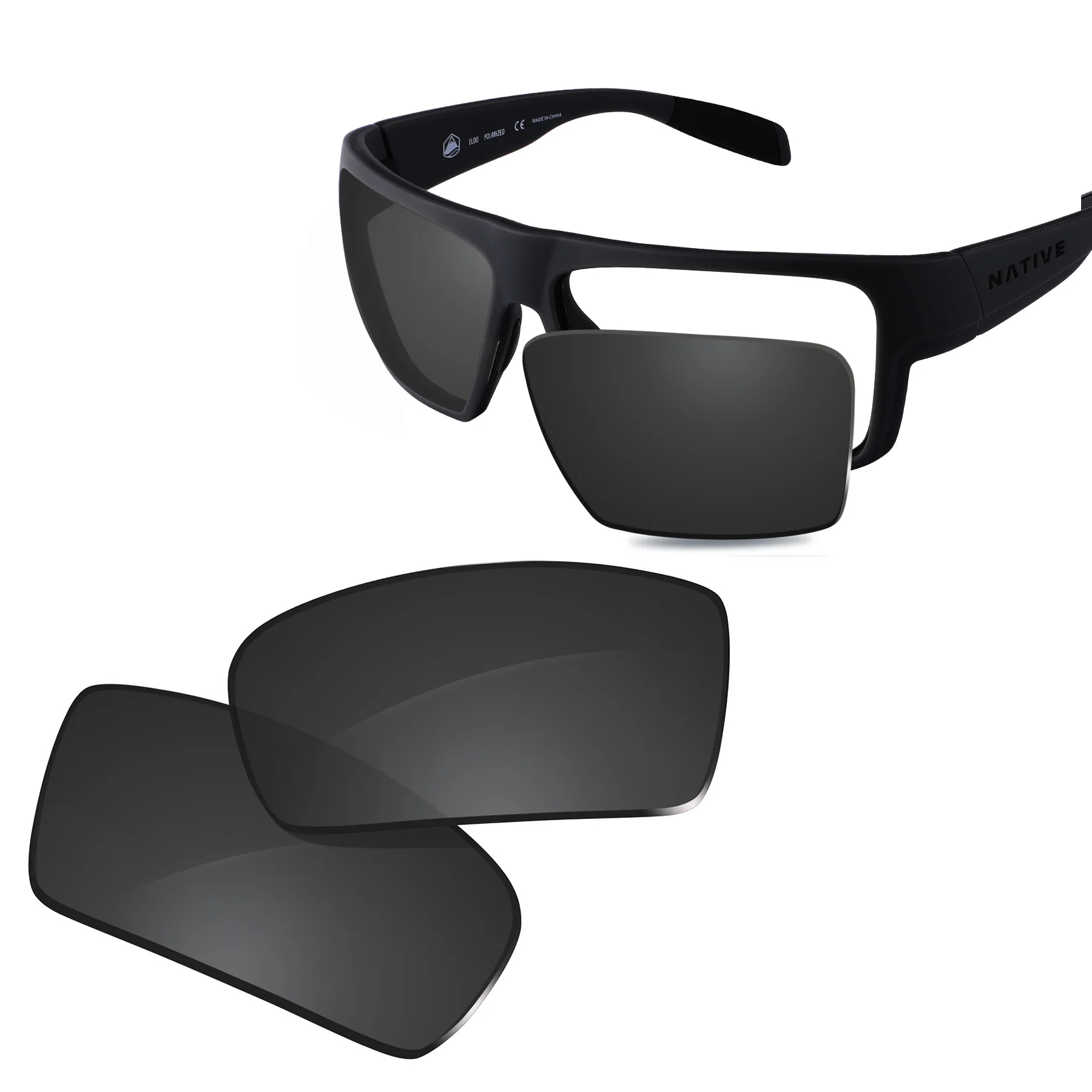 Glintbay New Performance Polarized Replacement Lenses for Native Eldo XD9010 Sunglasses - Multiple Colors
Glintbay New Performance Polarized Replacement Lenses for Native Eldo XD9010 Sunglasses - Multiple Colors
