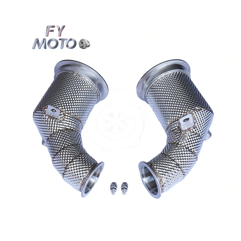 Downpipe for Porsche Pananera 971 2.9T 2018+ with Heat Shield
Downpipe for Porsche Pananera 971 2.9T 2018+ with Heat Shield