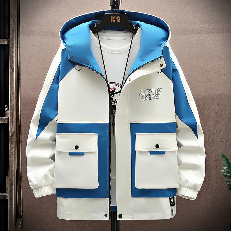 2024 Spring and Autumn New Fashion Trend Hooded Cargo Jacket Men's Casual Loose Comfortable Windproof High Quality Coat M-4XL
2024 Spring and Autumn New Fashion Trend Hooded Cargo Jacket Men's Casual Loose Comfortable Windproof High Quality Coat M-4XL