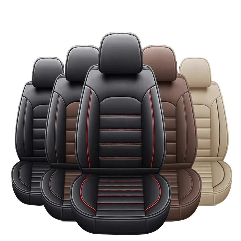Black and Red Universal Fit Cheap Protective Pvc Full Set Waterproof Pu Leather Car Seat Cover for toyota corolla camry
Black and Red Universal Fit Cheap Protective Pvc Full Set Waterproof Pu Leather Car Seat Cover for toyota corolla camry