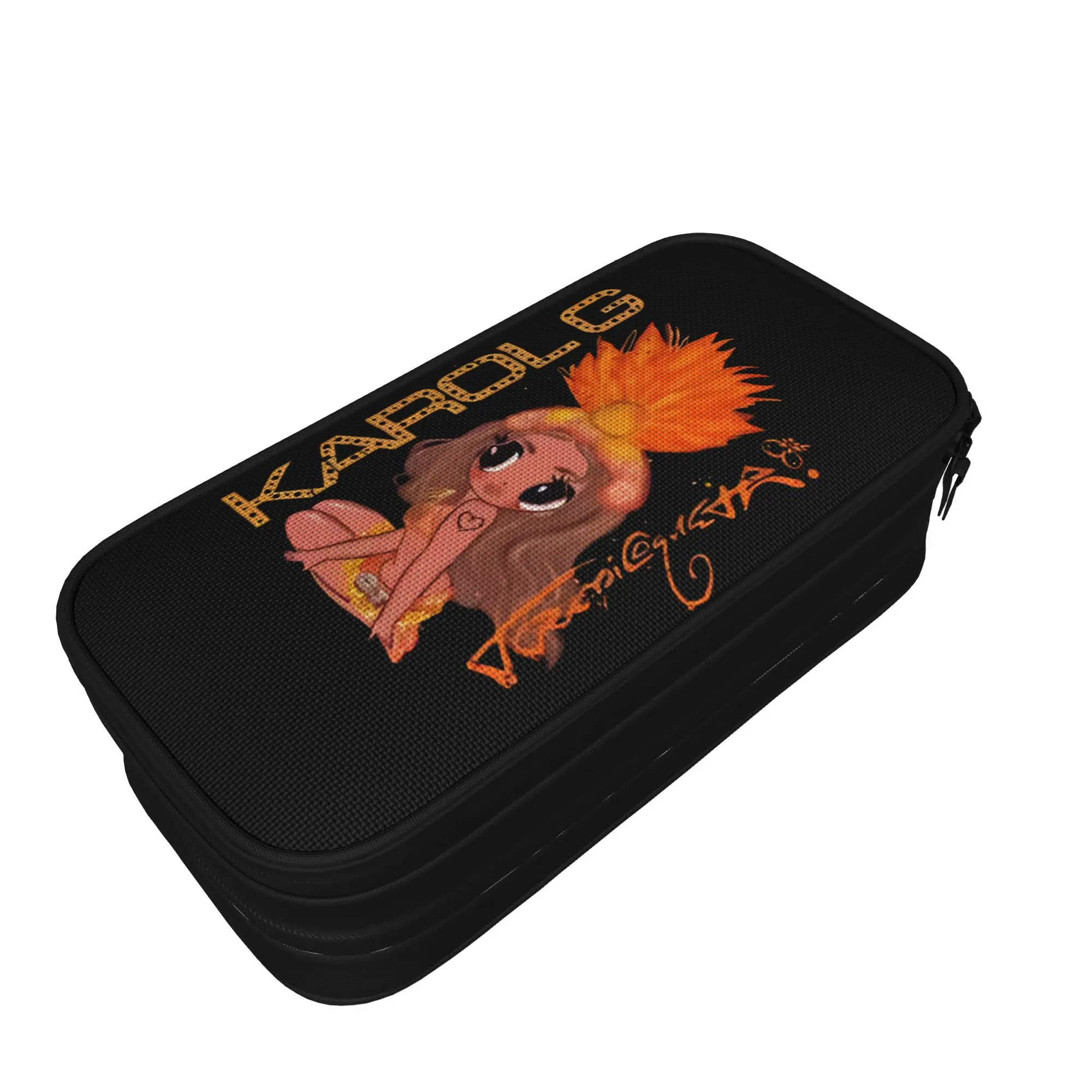 Lovely Karol G Tropicoqueta Pencil Cases Pencil Pouch Pen for Girl Boy Large Storage Bag Office Zipper Stationery
Lovely Karol G Tropicoqueta Pencil Cases Pencil Pouch Pen for Girl Boy Large Storage Bag Office Zipper Stationery