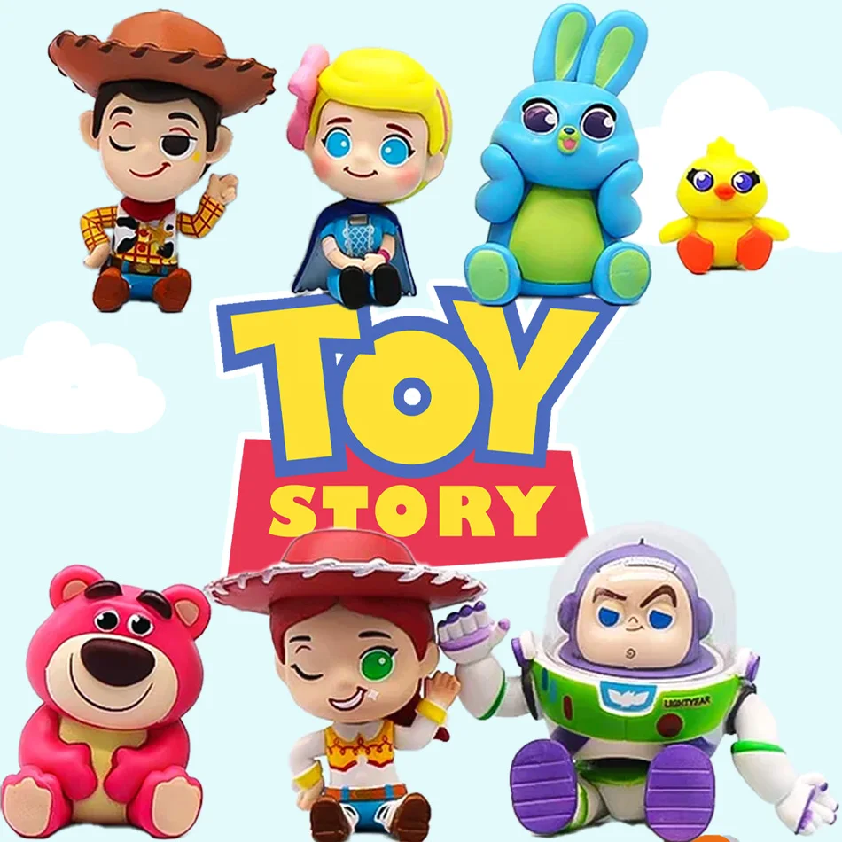 Q Version Toy Story Action Figures Toy Woody Jessie Buzz Lightyear Lotso Ducky Bo Peep Figura Model Doll Figurine Christmas Gift
Q Version Toy Story Action Figures Toy Woody Jessie Buzz Lightyear Lotso Ducky Bo Peep Figura Model Doll Figurine Christmas Gift