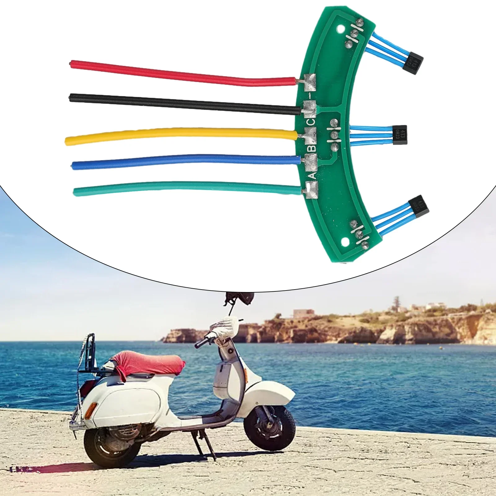 Ebike Hall Electric Scooter Hall Sensor 120° 413F PCB Cable For 3wheel Motor Board Sensor Board Motor Hall Repairable Part
Ebike Hall Electric Scooter Hall Sensor 120° 413F PCB Cable For 3wheel Motor Board Sensor Board Motor Hall Repairable Part