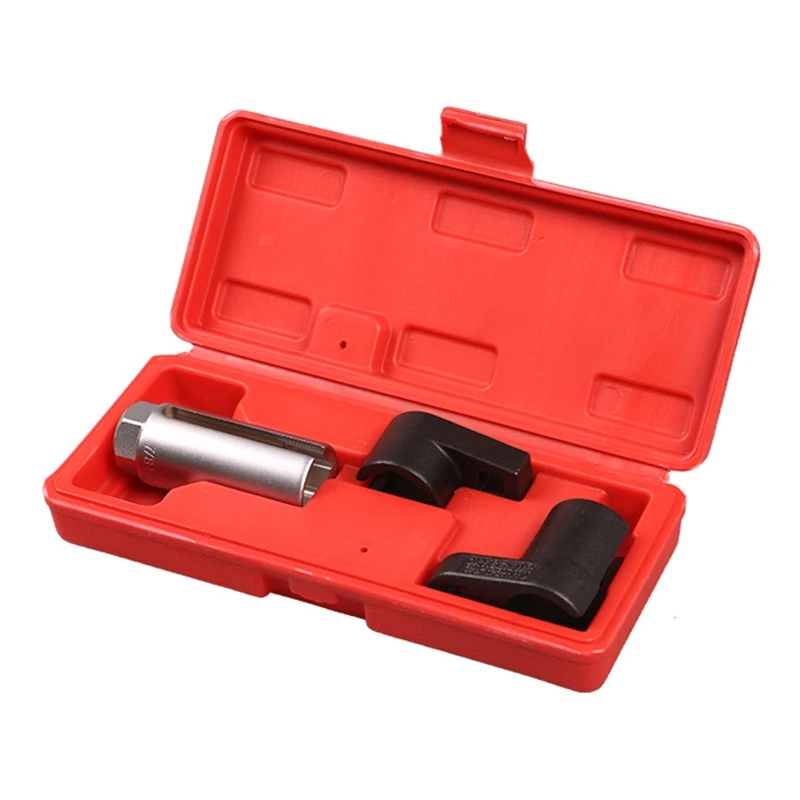 Oxygen Sensors Removal Tool Kit 3Pcs 3/8 Inch Drive Oxygen Sensors Socket Wrench Fits for Dismantle Oxygen Sensors
Oxygen Sensors Removal Tool Kit 3Pcs 3/8 Inch Drive Oxygen Sensors Socket Wrench Fits for Dismantle Oxygen Sensors