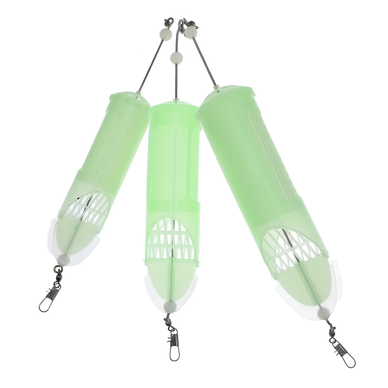3pcs Cage Green Plastic Fishing Tackle Lure Trap Holder Large Medium Small Durable Lure Cage For Fishing Lightweight
3pcs Cage Green Plastic Fishing Tackle Lure Trap Holder Large Medium Small Durable Lure Cage For Fishing Lightweight