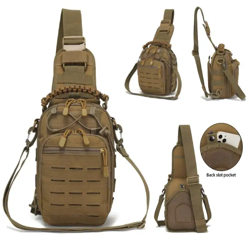 Tactical Men's Chest Bag Outdoor Climbing Hunting Bag Molle Systerm Hook and Loop Hiking Trekking Backpacks Travel Camping Bags
Tactical Men's Chest Bag Outdoor Climbing Hunting Bag Molle Systerm Hook and Loop Hiking Trekking Backpacks Travel Camping Bags