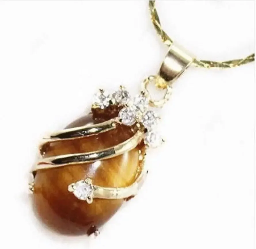 Hot sale new Style Tiger's Eye/Tiger eye pendant necklace 18''AAA Crystal Healing Chatoyant
Hot sale new Style Tiger's Eye/Tiger eye pendant necklace 18''AAA Crystal Healing Chatoyant