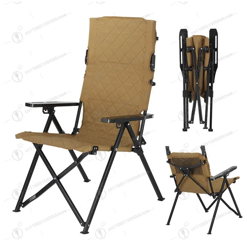 Outdoor Adjustable Backrest Aluminum Beach Leisure Chair Foldable Recliner Portable Camping Chair With Handle
Outdoor Adjustable Backrest Aluminum Beach Leisure Chair Foldable Recliner Portable Camping Chair With Handle