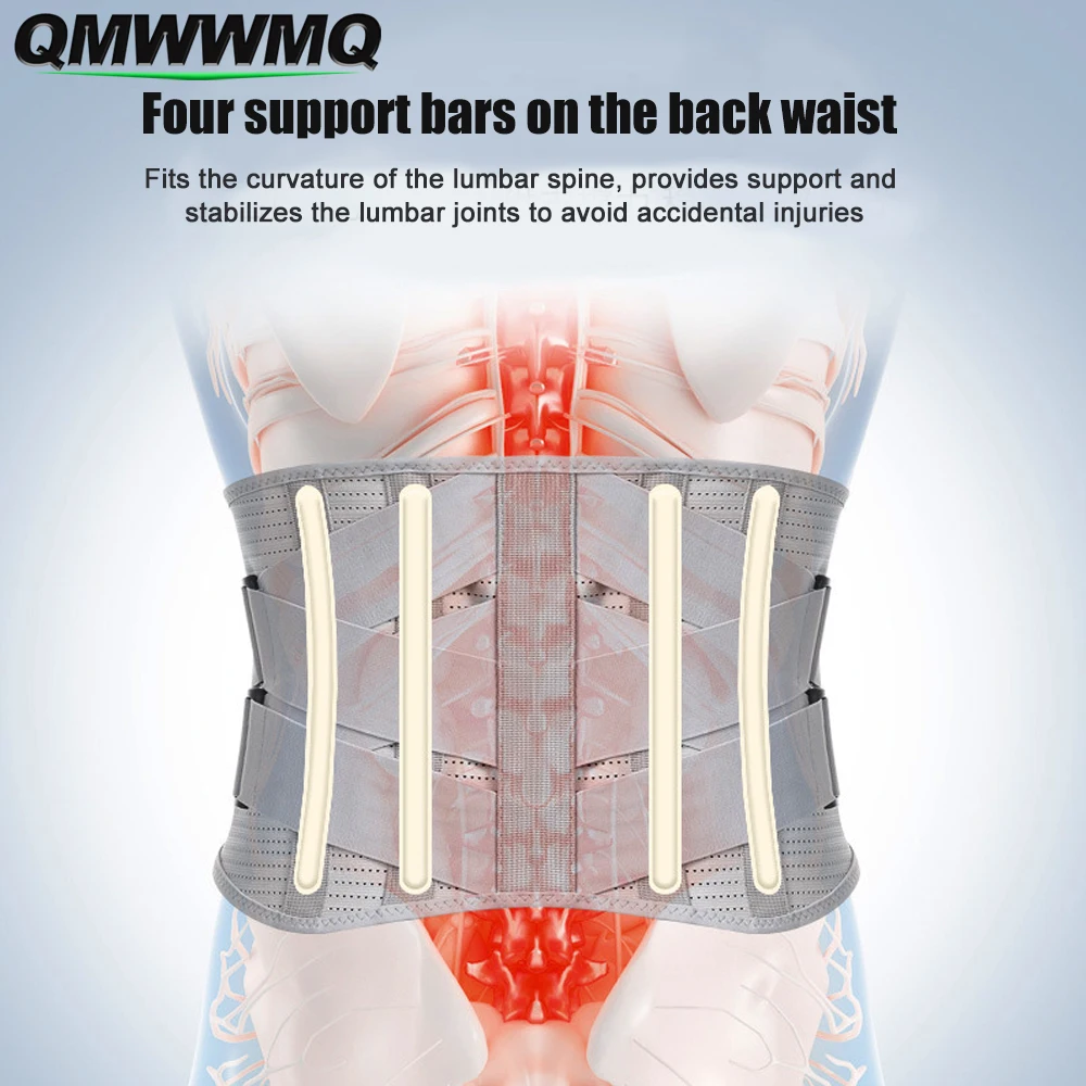 Back Braces for Lower Back Pain Relief with 4 Stays, Back Support Belt for Men and Women work , Anti-skid lumbar support belt
Back Braces for Lower Back Pain Relief with 4 Stays, Back Support Belt for Men and Women work , Anti-skid lumbar support belt
