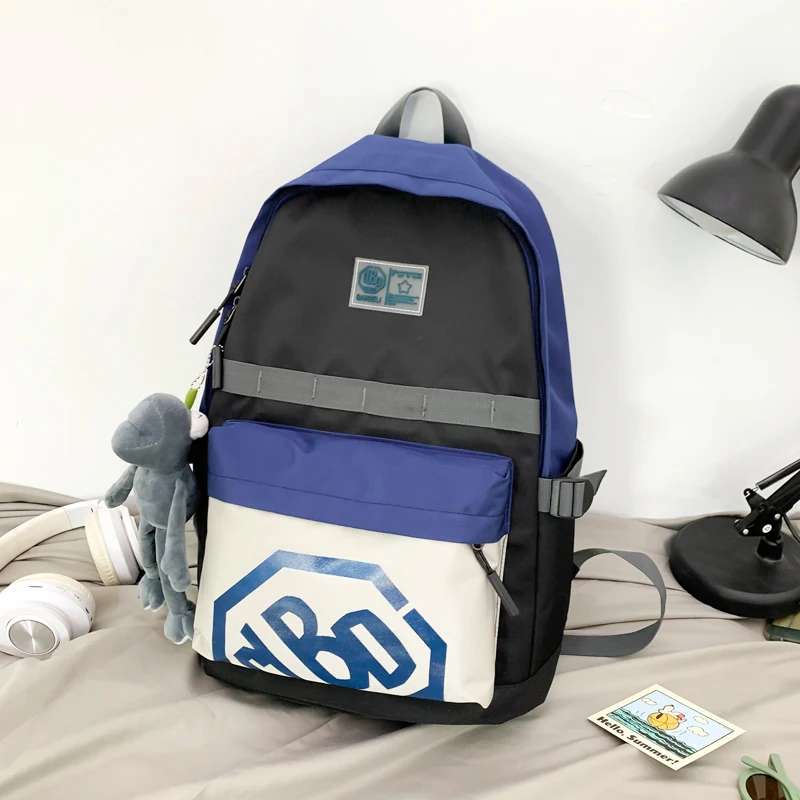 teen couple's backpack 2022 Fashion solid color student bags For Teenger Girl Simple water proof School Backpack Large
teen couple's backpack 2022 Fashion solid color student bags For Teenger Girl Simple water proof School Backpack Large