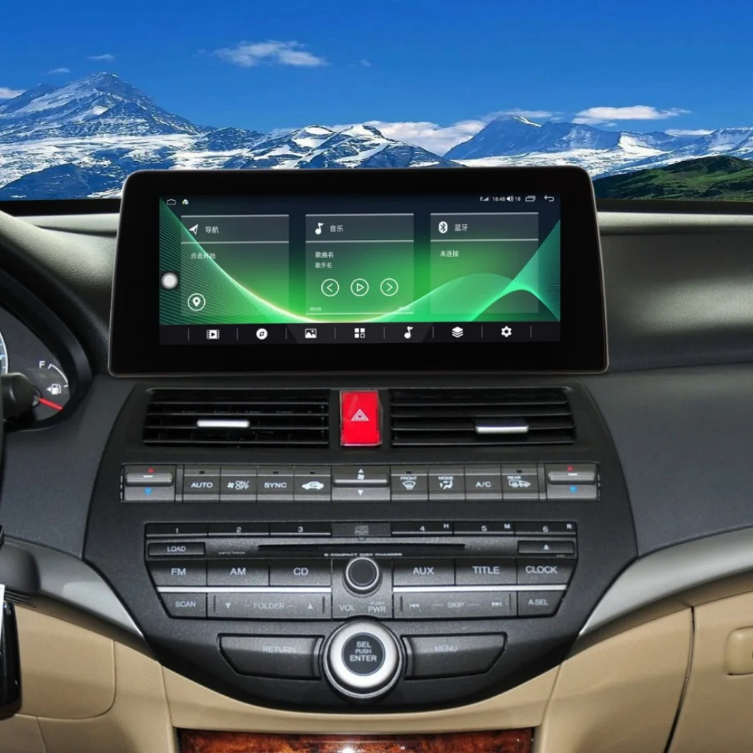 12.3Inch For Honda Accord 8 2008 - 2012 Carplay Android Auto IPS Screen Multimedia Video Player Navigation GPS
12.3Inch For Honda Accord 8 2008 - 2012 Carplay Android Auto IPS Screen Multimedia Video Player Navigation GPS