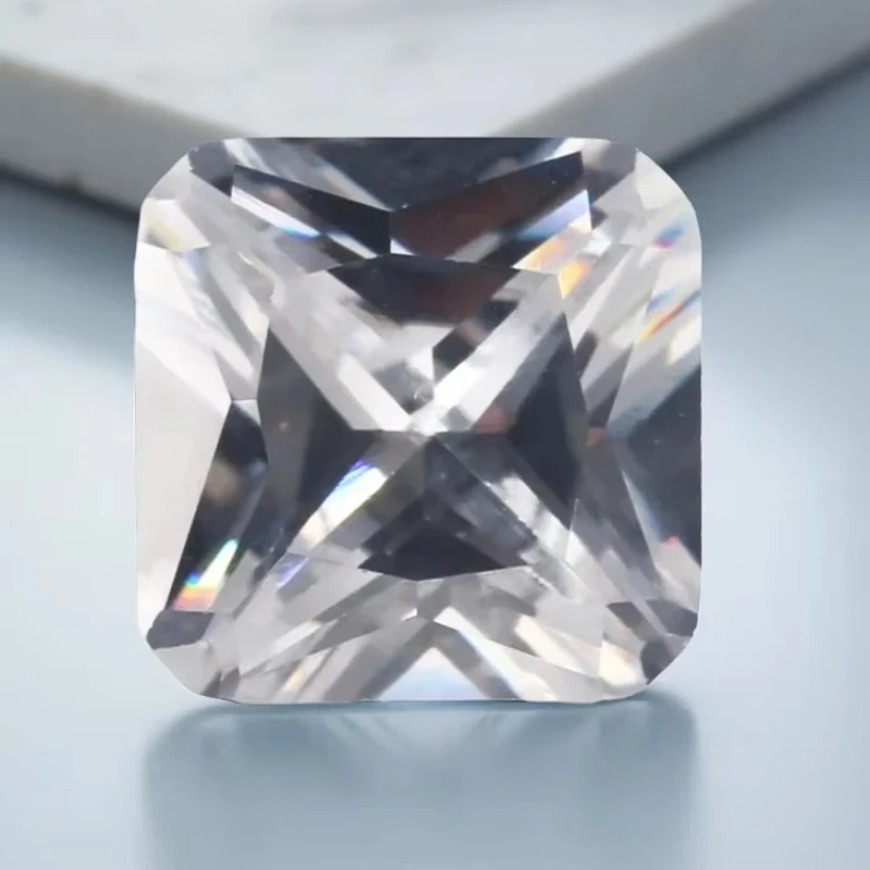 5A Grade White Cubic Zirconia Stones 3x3mm to 10x10mm Square Octagonal Shape Loose CZ Synthetic Gemstones for Jewelry Making
5A Grade White Cubic Zirconia Stones 3x3mm to 10x10mm Square Octagonal Shape Loose CZ Synthetic Gemstones for Jewelry Making