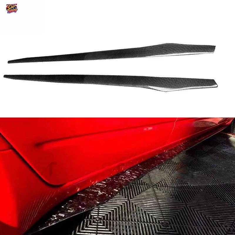 Suitable for BMW 3 Series F30 F35 carbon fiber side skirts modification, side skirts, car body kit
Suitable for BMW 3 Series F30 F35 carbon fiber side skirts modification, side skirts, car body kit