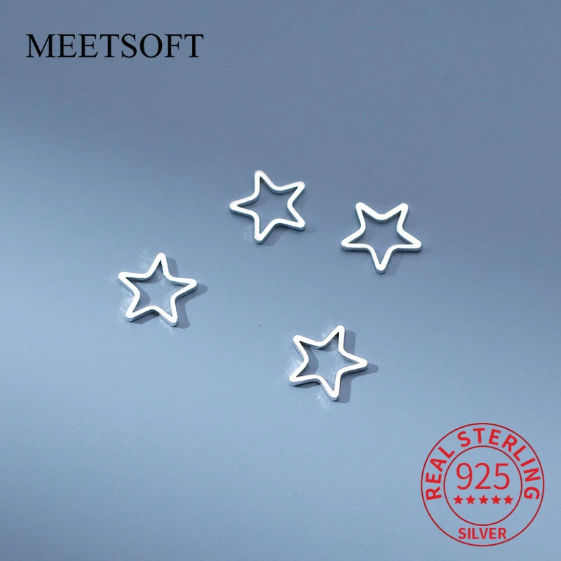 MEETSOFT, серебро 925 пробы, минималистичный глянцевый браслет с пятиконечными звездами, ожерелье, кулон, «сделай сам», веревочные материалы ручной работы, аксессуары
MEETSOFT, серебро 925 пробы, минималистичный глянцевый браслет с пятиконечными звездами, ожерелье, кулон, «сделай сам», веревочные материалы ручной работы, аксессуары