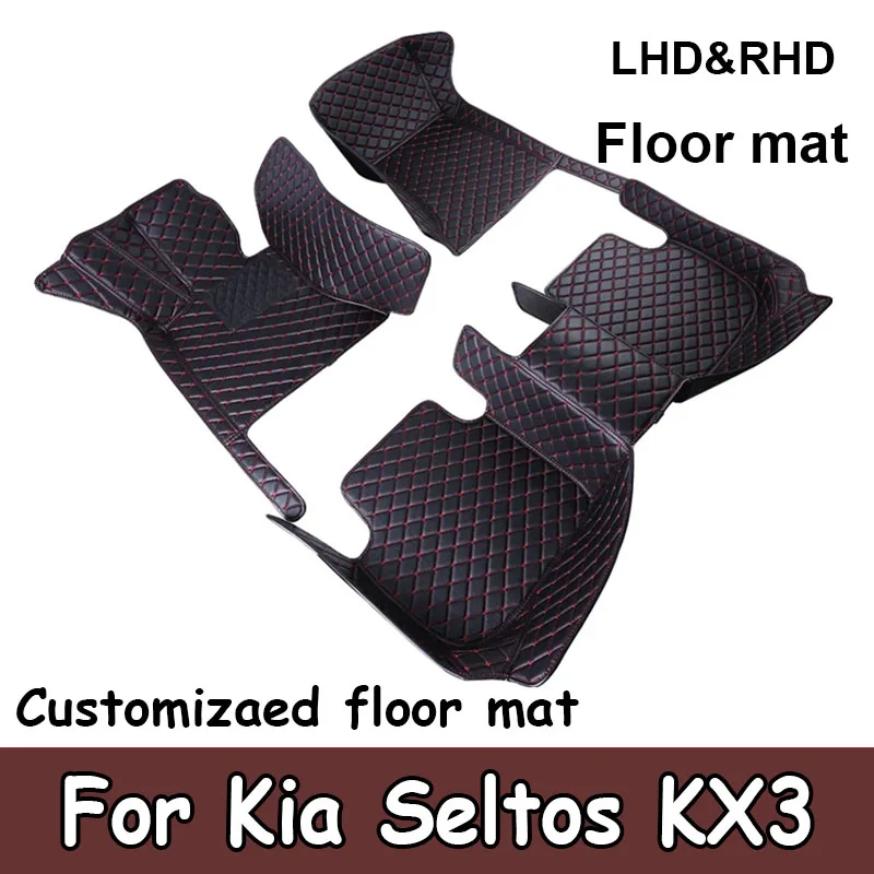 Car Floor Mats For Kia Seltos KX3 2023 2022 2021 2020 Auto Styling Custom Waterproof Carpets Interior Accessories Foot Pads Rugs
Car Floor Mats For Kia Seltos KX3 2023 2022 2021 2020 Auto Styling Custom Waterproof Carpets Interior Accessories Foot Pads Rugs