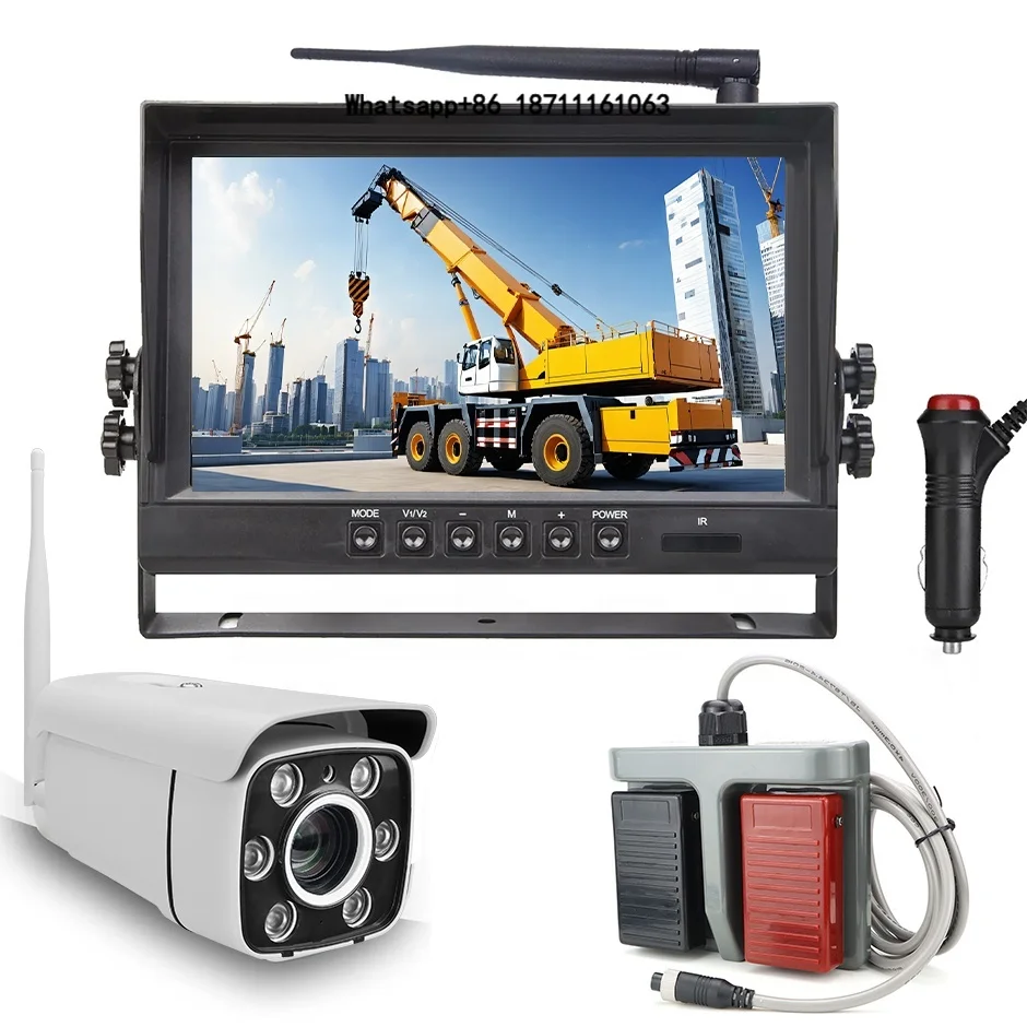 GreenYi 9" HD IPS DVR Wireless Backup 30x Zoom 2MP Rear View System for Caravan Truck Tower Crane
GreenYi 9" HD IPS DVR Wireless Backup 30x Zoom 2MP Rear View System for Caravan Truck Tower Crane