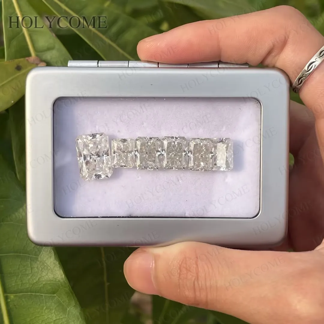 0.5‑8ct Radiant Cut Loose Moissanite Stones DColor VVS1 Lab Grown GRA Certified Factory Wholesale for Custom Fine Jewelry Making
0.5‑8ct Radiant Cut Loose Moissanite Stones DColor VVS1 Lab Grown GRA Certified Factory Wholesale for Custom Fine Jewelry Making