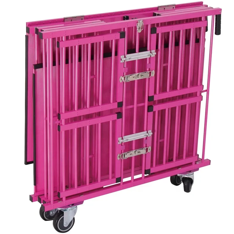 Aluminum Foldable Pet Carrier Portable Outdoor Travel Cage Breathable Sturdy Crate For Dog Cat Outdoor Walking
Aluminum Foldable Pet Carrier Portable Outdoor Travel Cage Breathable Sturdy Crate For Dog Cat Outdoor Walking