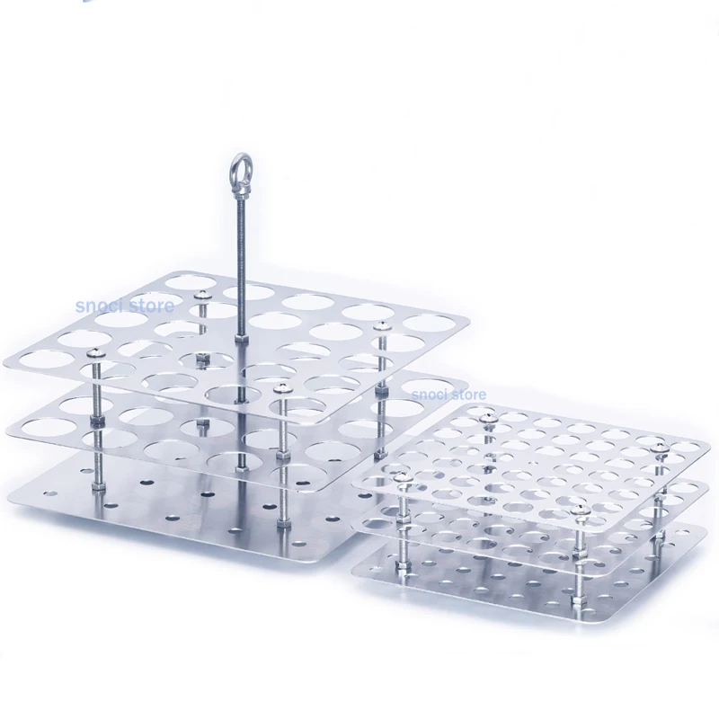 Test Tube Rack, Metal Test Tube Rack Square Test Tube Stand with Handle for Laboratory ,Acid, alkali and corrosion resistance
Test Tube Rack, Metal Test Tube Rack Square Test Tube Stand with Handle for Laboratory ,Acid, alkali and corrosion resistance