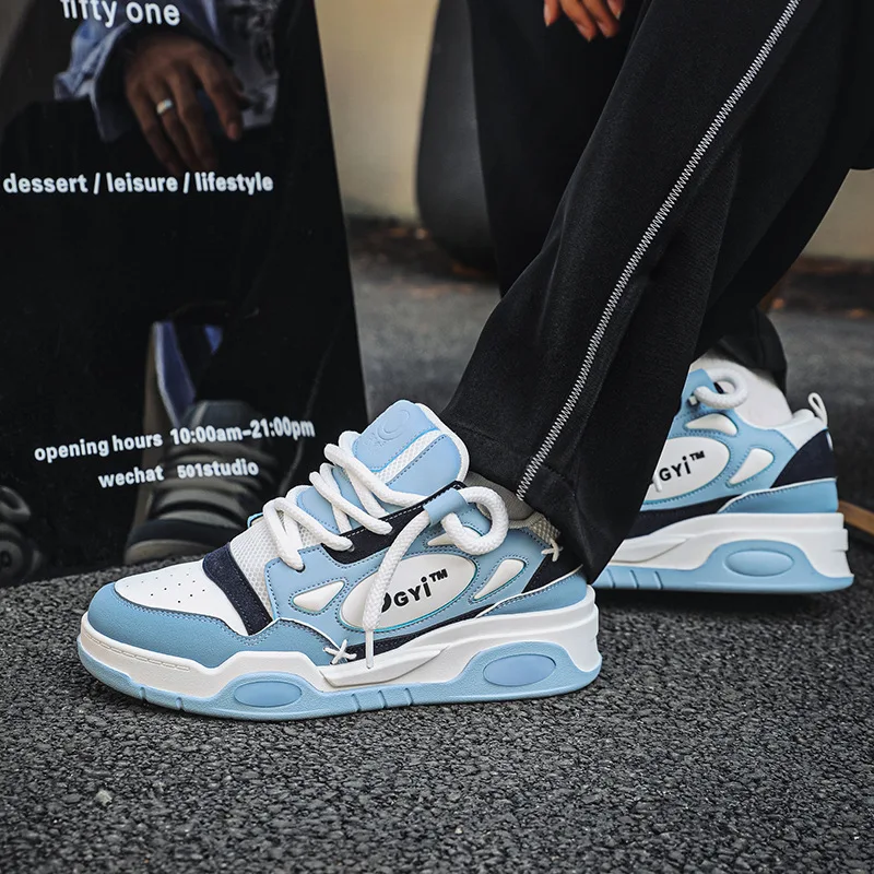 2023 New Sneakers Men's Comfortable Low-top Lace-up Platform Heightened Casual Shoes Outdoor Skateboard Shoes Sneakers for Men
2023 New Sneakers Men's Comfortable Low-top Lace-up Platform Heightened Casual Shoes Outdoor Skateboard Shoes Sneakers for Men